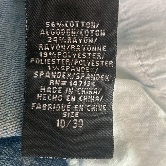 1822 Denim Vintage Denim High Rise Ankle Skinny Size 10/30 - Picture 6 of 6